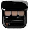 KIKO Milano Eyebrow Expert Palette - 01 | Mascara Colorato Con Fibre Per Sopracciglia Pettinate E Riempite Dal Finish Glossy