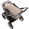 CAMBRASS Sacco Nanna per Passeggino reversibile Sensitive Beige 40x80x5 Cm