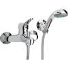 PAINI MISCELATORE VASCA ESTERNO PAINI PILOT 04CR105 CON DOCCETTA CROMATO