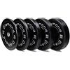 DIAMOND FITNESS Diamond Set Dischi Bumper Training Pro Ø45 cm - Totale 250 kg