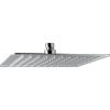 Vema rubinetterie - Soffione tondo ultraslim quadrato 25*25 in acciaio inox - V08249