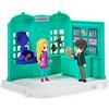 Wizarding World Harry Potter, Magical Minis Negozio Mielandia con 2 personaggi e 5 accessori, giocattoli per bambini dai 6 anni in su