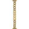 Michael Kors Fascia da donna per Apple Watch, 38/40/41 e 42/44/45/49 Cinturino in acciaio inossidabile, Oro (Gold)
