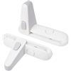 Your Day Mate Blocca Maniglia, 2 pezzi, Bianco, per Bambini e Animali Domestici, Blocca porte e finestre, con Adesivo speciale, Chiusura di Sicurezza per Bambini, Blocca Maniglia per Porte, Sicurezza Blocca porte