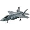 TAMIYA 61124 1:48 US F-35A Lightning II - riproduzione fedele all'originale, kit di costruzione in plastica, fai da te, modellini, assemblaggio, non verniciato, multicolore, medio