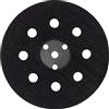 wolfcraft Platorello velcrato per levigatrice rotoorbitale I 2227000 - Ø 125 mm - Con tessuto velcrato