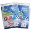 Tico Etichette bianche scrivibili a mano TICO Export 44x28 mm - 12 et./foglio - bustina da 10 fogli - E-4428