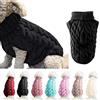 FAMKIT Maglione per cani, cappottino lavorato a maglia, vestiti per cani, per ambienti esterni, maglione alla moda e caldo