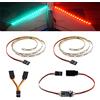 elechawk Striscia luminosa a LED telecomandata per RC ala fissa aereo ala volante aereo AR Wing Drone modello auto camion