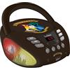 Lexibook - Warner Harry Potter - Lettore CD Bluetooth per bambini - Portatile, Effetti multicolore, Jack per microfono, AUX IN, AC o batterie, Nero, RCD109HP