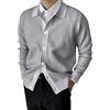 JokeLomple Maglione Cardigan Uomo - con Scollo a V con Bottoni Cardigan Lavorato a Maglia Giacca Leggera Mezza Stagione in Lana Cachemire Invernale Outwear Tops
