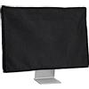 kwmobile Custodia Protettiva Monitor PC Compatibile con 27-28 Monitor - Copri Computer Desktop - Copertura Antipolvere PC Nero
