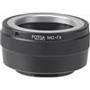 Fotga Obiettivo M42 da montare e adattatore per fotocamere Fujifilm serie X Mirrorless Fuji X-Pro1, X-E1, X-M1
