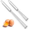 GNAUMORE Frusta da Cucina Manuale,Acciaio Inox Sbattitore Manuale,Frusta da  Cucina Manuale,in Acciaio Inox Sbattitore Manuale Professionale per  Mescolare la Pastella,Le Uova,la Schiuma,4 Pezzi : : Casa e cucina