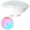 Kingwen 40W luce per piscina PAR56 RGB Illuminazione a LED per piscina Impermeabile IP68 Faretto Per Piscina 12V DC/AC luci subacquee con 7 colori regolabili 12 modalità di illuminazione