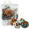 Decora, 0339711 Confezione da 200 Pirottini Tematici, Bon Bon Halloween, per Cuocere, Presentare e Regalare Muffin e Dolcetti, Resistono Fino a 180°C, in Comodo Blister, ø 27 X 17 mm, Made in Italy