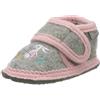 Sterntaler Hausschuh, Mocassino Bimba, Grigio Fumo, 25/26 EU