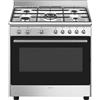Smeg Concert CX90GM cucina Elettrico Gas Acciaio inox