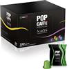 POP CAFFE' Nespresso Compatibili 100 capsule Miscela .2 Cremoso POP CAFFE