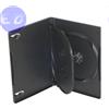 WOX CUSTODIA 14mm DVD TRIPLA NERA con 1 inserto Conf.100pz - DVD14/3p-BK-w1INSx100