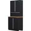 SOGI Armadio doppio autoportante in lamiera SOGI ARR-OFF-1700-L per arredo officina - piano in legno - 915x465x2000 mm