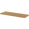 SOGI Piano di lavoro in legno SOGI ARR-TOP-L-C per arredo officina - per sistema modulare ARR-OFF - 1360x465x35 mm