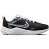 NIKE W Downshifter 12 Prm, Sneaker Donna, Black/White, 40.5 EU