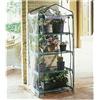 SERRA AZALEA 4 RIPIANI CM 70x50xH158, TELO INCLUSO - VERDEMAX