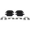 BOSCH Kit pastiglie freni Posteriore | Low-Metallic 0 986 494 639 Compatibilità con FORD Focus II Hatchback DA, HCP, DP S-MAX WA6 KUGA I MONDEO IV BA7 GALAXY WA6 MONDEO IV Turnier BA7