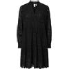 Yas Holi LS Dress S. Noos-Abito da Donna Scala, Nero, M