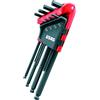 USAG 280 LTSP/S8 - Serie di 8 chiavi a brugola maschio esagonale lunghe testa sferica 280090
