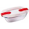 Pyrex Cook & Freeze Contenitore Tondo Con Coperchio Ø 16 - Lt 1,6 In Vetro  Ultra Resistente