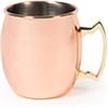 1 pz 550ml Moscow Mule tazze in rame tazza in metallo tazza in acciaio inox  birra vino tazza da caffè strumento Bar in vetro