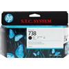 498N4A Cartuccia HP 738 130 ml Nero