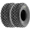 SunF A015 19x7-8 19x7x8 Da corsa ATV UTV Pneumatici sportivi Pneumatici 6PR TL 28F E4 Mark, set di 2 pezzi