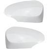 Taoabc specchietto laterale laterale 1 Coppia Per Toyota Per Yaris 2012 2013 2014 2015 2016 2017 2018 2019 Tappi Per Specchietti Retrovisori calotta dello specchio (Color : A)
