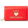 Love Moschino Borsa Pu, Borsa Donna, Rosso, Normale