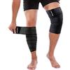 EULANT Fascie Ginocchia 1 Pair, Elastica Fascia Palestra per Elbow Wrist Knee Calf Ankle per Squat Bodybuilding Pesi di Sollevamento Fitness, 180cm