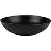 NAVA Piatto fondo in ceramica Soho Classic nero per servire zuppe pranzo 20 cm | 1 l