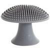ezpz - Spugna per funghi (grigio) - 100% silicone riutilizzabile durevole e durevole spugna ipoallergenica con base di aspirazione per la pulizia di piatti, pentole e accessori per l'alimentazione
