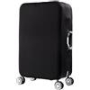 7-Mi Copertura per Valigia, 7-Mi Elastico Cover Proteggi Valigia Anti-Polvere Trolley Copri Valigia Stampato Protettiva Bagagli Cover - 19-32 Pollici - Nero