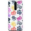 Mixroom - Cover Custodia Back Case in TPU Silicone Morbido per Xiaomi Redmi Note 8 PRO Fantasia Impronte Cane Gatto M766