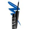 NYX Professional Makeup Eyeliner liquido semi-permanente Epic Wear, a lunga tenuta, Waterproof, per viso e corpo, finish matte, Colore: sapphire