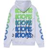 Octopus Blurred Hoodie Felpa Uomo 20WOSH11 Wht White (XS)