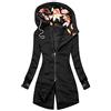 MJGkhiy Felpa Donna con Zip E Cappuccio Moda Felpa Lunga per Leggings con Tasca Tinta Unita Cardigan Casual Felpa con Cappuccio Oversize Scollo a V Top Maniche Lunghe Sweatshirt
