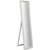 Biscottini Specchio da terra camera da letto 42x5x172 cm | Specchiera da terra con cornice in legno | Specchio lungo da terra
