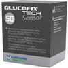 A.MENARINI DIAGNOSTICS Strisce Misurazione Glicemia Glucofix Tech Sensor 50 Pezzi