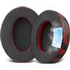 SOULWIT Gel Rinfrescante Cuscinetti Auricolari Ricambio per HyperX Cloud 2/3/1/Alpha/Flight/Stinger/Stinger2/Core/Pro, CloudX Stinger/Flight Series Cuffie