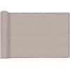 SUNNY GUARD Frangivisto Balcone 90x800cm Protezione Privacy,Protezione UV,Antivento e Impermeabile Copri Ringhiera Balcone per Giardino terrazza con Fascetta,Taupe