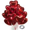 10 Pezzi, Palloncini In Alluminio A Forma Di Cuore, Decorazioni Per San ,  Decorazioni Per Compleanni, Decorazioni Per Matrimoni, Decorazioni Per  Anniversari, Decorazioni Per Scene Romantiche, Decorazioni Per  Fidanzamenti, Decorazioni Per La